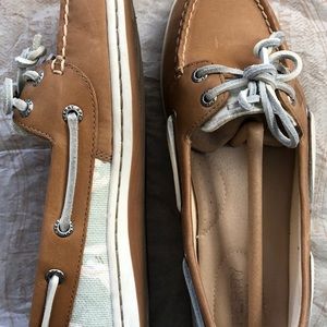 Women’s Sperry shoes brown leather Firefish